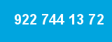 922 744 13 72
